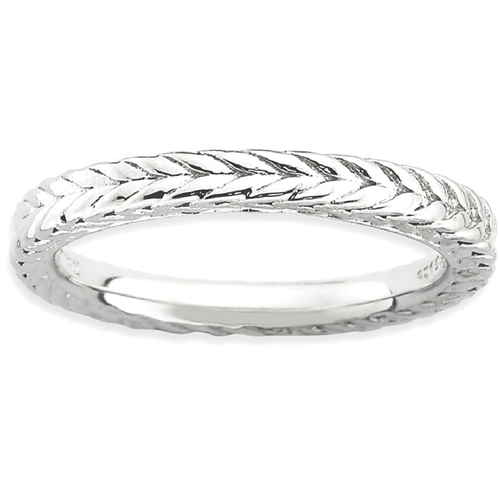 IceCarats 925 Sterling Silver Domed Band Ring Size 5.00 Stackable