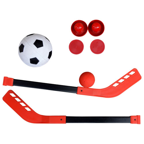 Hathaway Rapid Fire 3-in-1 42" Air Hockey Multi-Game Table