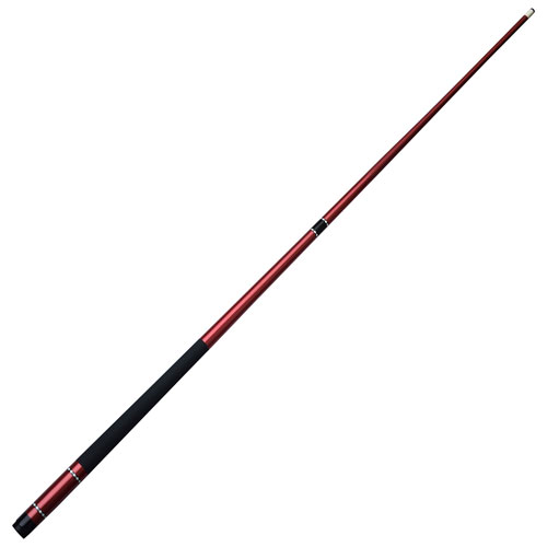 Queue de billard en fibre de verre de 58 po Conquest de Hathaway - Rouge