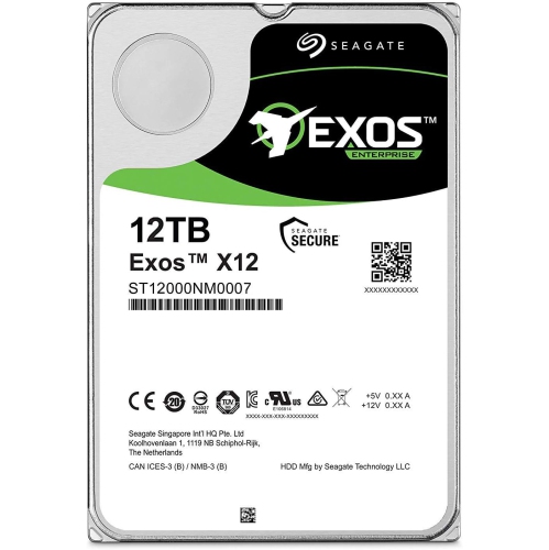 Seagate ST12000NM0007 12TB Internal Hard Drive
