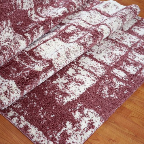 LA Dole Patch 2'7" x 9'10" Hallway Runner - Rose/Cream