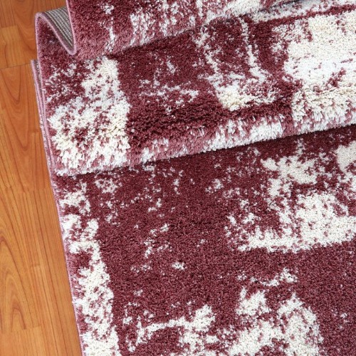 LA Dole Patch 2'7" x 9'10" Hallway Runner - Rose/Cream