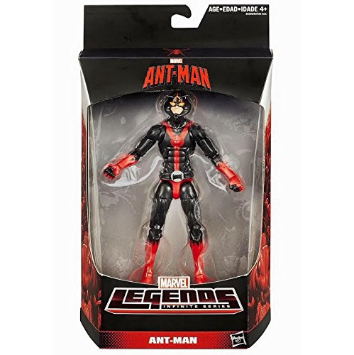 Marvel Legends Infinite 6 Inch Action Figure Ant-Man Exclusive Series - Ant-Man Black Comic Costume Variant