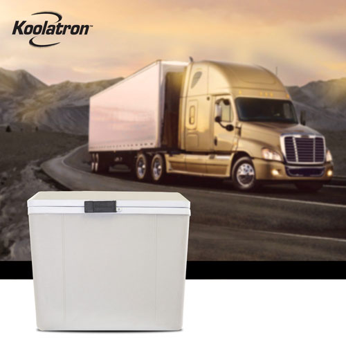 Glacière/Réchaud électrique à deux sens 12 V 27 L de Koolatron - Gris