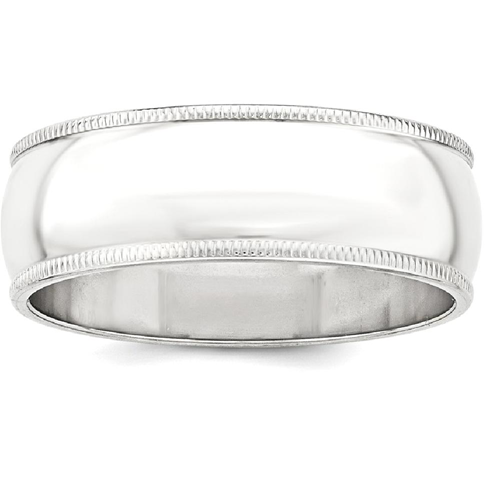 IceCarats – Alliance demi-ronde de 925 mm en argent sterling, taille 9.00, classique