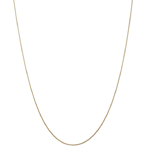 IceCarats 14k Yellow Gold .80mm Round Snake Chain Necklace 16 Inch