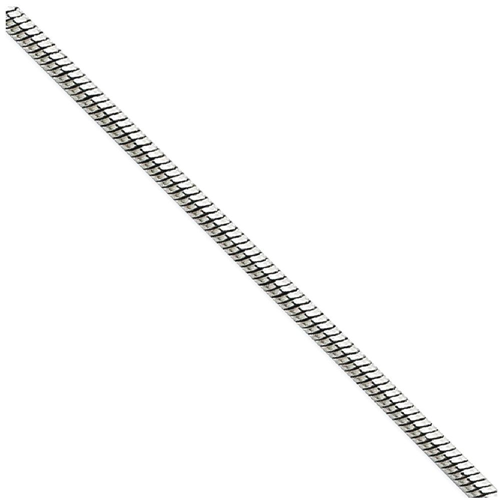 IceCarats Stainless Steel 2mm 20 Inch Snake Chain Necklace Round
