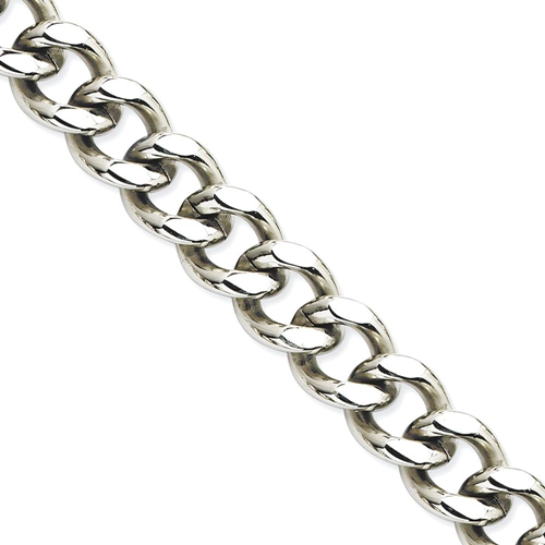 IceCarats Stainless Steel 11.50mm 22 Inch Link Curb Chain Necklace Men