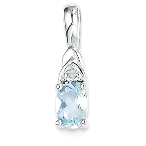 aquamarine necklace canada