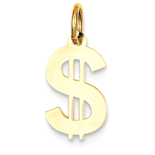 Dollar sign sale pendant