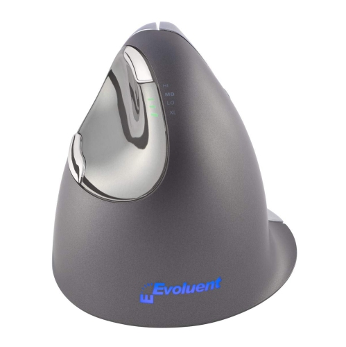 Evoluent Right-Handed USB-A Vertical Mouse - Dark Grey -