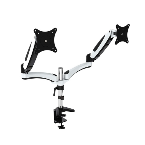 AMER MOUNTS Amer Dual Monitor Desk Mount W/ Clamp & Grommet Base | Heavy Duty Dual Monitor Mount Holds Vesa Screens Up to 28" (Hydra2) Great MOUNT!!