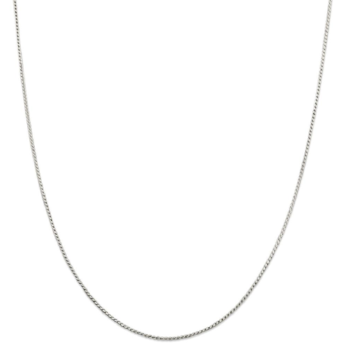 IceCarats 925 Sterling Silver 1.25mm Round Franco Chain Necklace 16 Inch