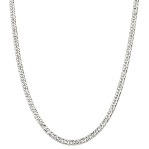 IceCarats 925 Sterling Silver 5.5mm Rambo Chain Necklace 18 Inch Link