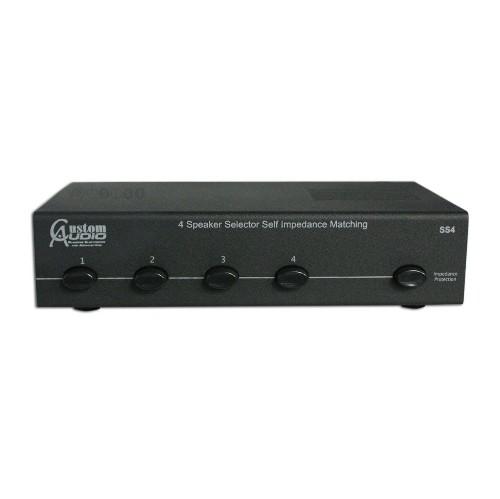 Custom Audio SS4 Four Way Speaker Selector