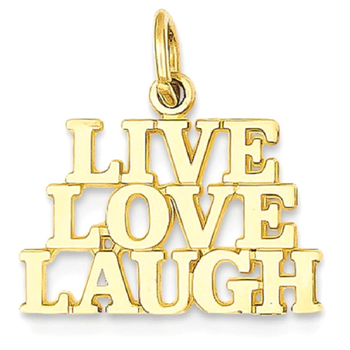 live love laugh pendant