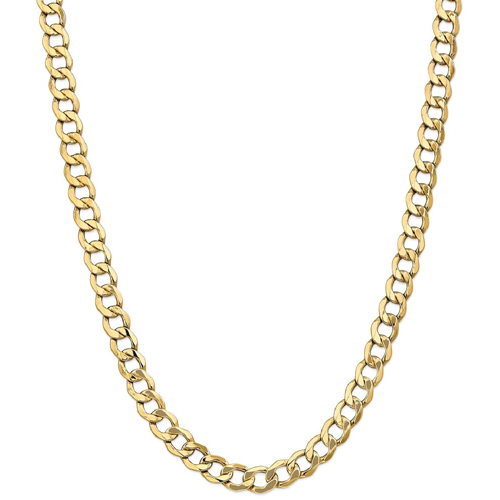 Icecarats 14k Yellow Gold 8mm Curb Cuban Link Chain Necklace 20 Inch Best Buy Canada