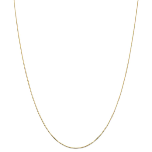 IceCarats 14k Yellow Gold .80mm Octagonal Snake Chain Necklace 14 Inch