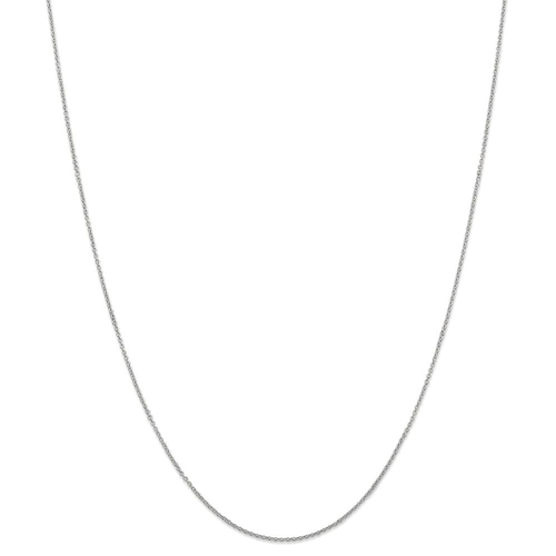 IceCarats 14k White Gold .9mm Link 