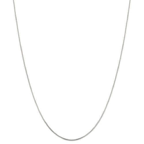 IceCarats 925 Sterling Silver .8mm Link Box Chain Necklace 24 Inch