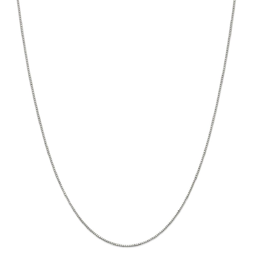IceCarats 925 Sterling Silver .90mm Link Box Chain Necklace 16 Inch