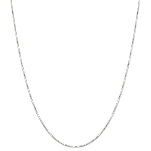 IceCarats 925 Sterling Silver 1.10mm Link Box Chain Necklace 20 Inch