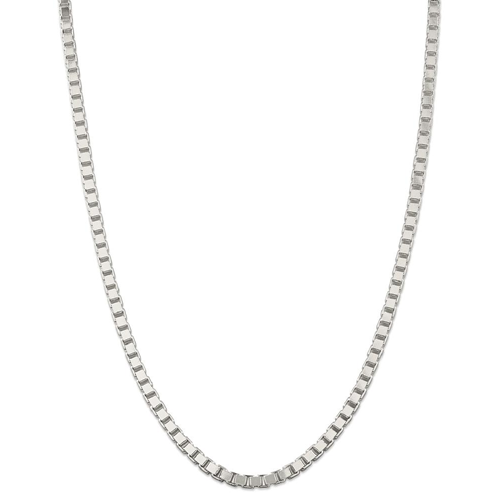IceCarats 925 Sterling Silver 4.5mm Link Box Chain Necklace 20 Inch