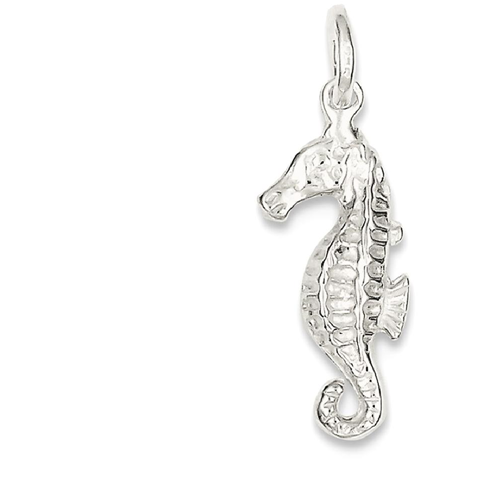 IceCarats 925 Sterling Silver Seahorse Pendant Charm Necklace Sea Life
