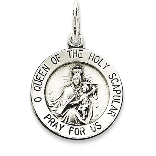 scapular medal necklace