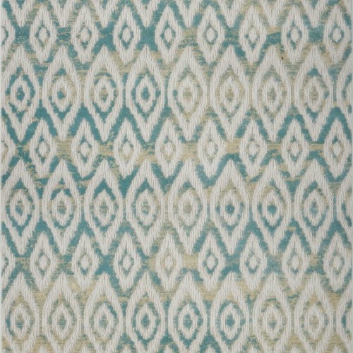 LA Dole Venus 2" x 7" Rectangle Area Rug - Cream/Blue