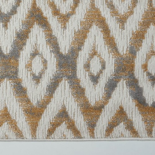 LA Dole Vega 5" x 9" Rectangle Area Rug - Cream/Grey