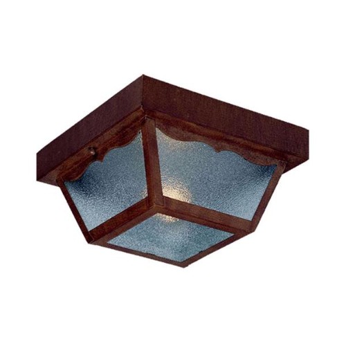 Builder S Choice Collection Ceiling Mount 1 Light Outdoor Burled