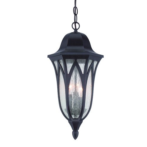 ACCLAIM LIGHTING  Milano Collection Hanging Lantern 3-Light Outdoor Oil Rubbed Bronze Light Fixture