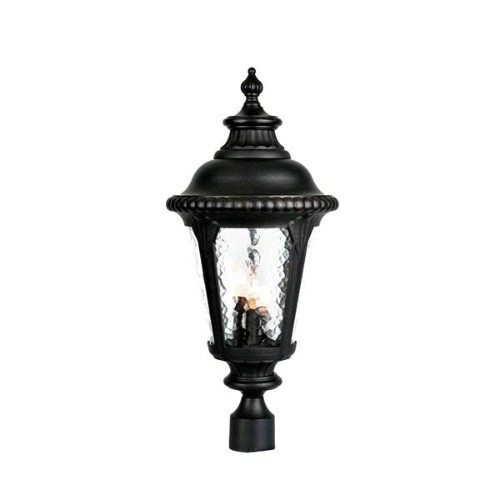 Surrey Collection Post Mount 3 Light Outdoor Matte Black Surrey Collection Post Mount 3 Light Outdoor Matte Black Fixture