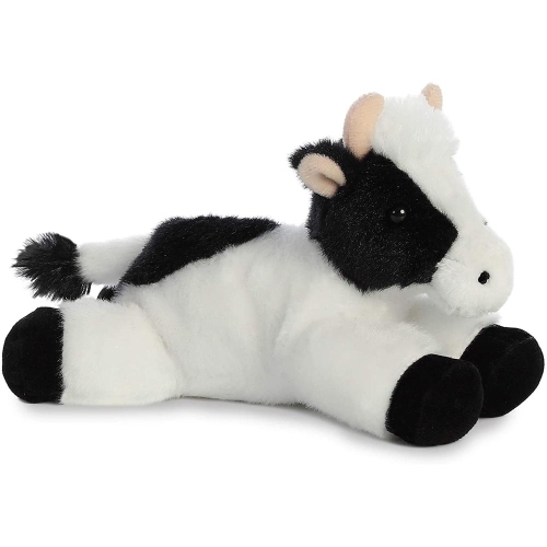 AURORA  Plush Mini Moo Cow Flopsie 8" By