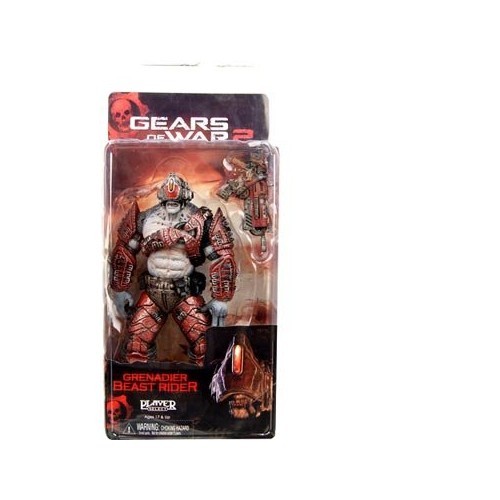 NECA  Gear Of War 2: Series 5 Locust Grenadier Beast Rider Action Figure