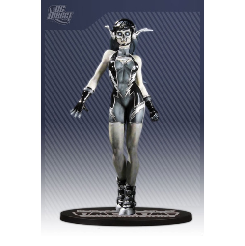 DC  Ame-Comi 9 Inch Pvc Statue Heroine Series - Flash In Black