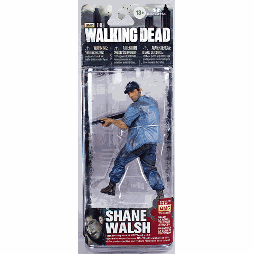 The Walking Dead 5 Inch Action Figure TV Series 5 - Shane Walsh with Cap