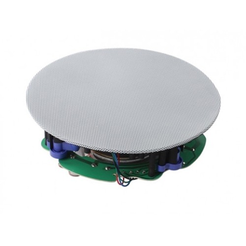 GlobalTone Frame-less 6.5" Kevlar 2-way Ceiling Speaker 60 watts 8 Ohms Sold as a single unit White