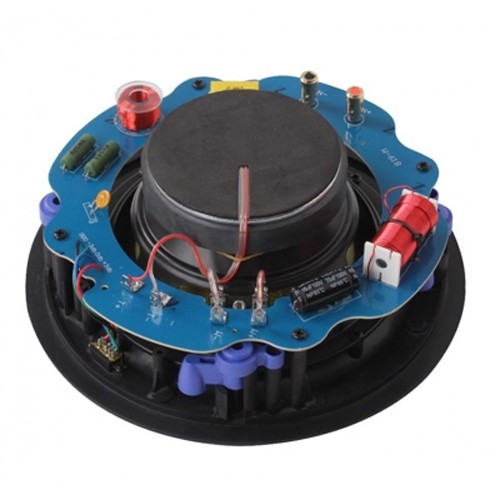 GlobalTone Frame-less 6.5" Kevlar 2-way Ceiling Speaker 60 watts 8 Ohms Sold as a single unit White