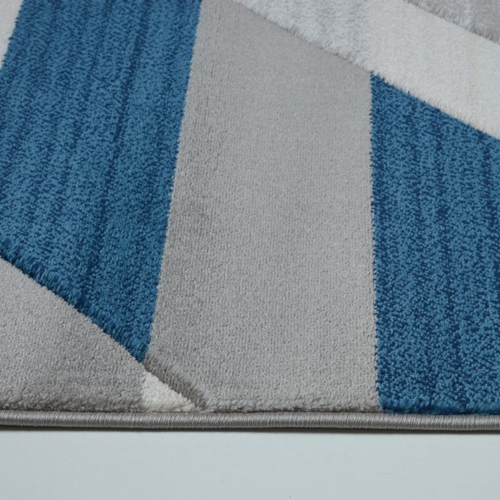 LA Dole Metrotown 2'7" x 9'10" Hallway Runner - Grey/Blue