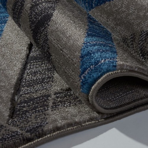 LA Dole Park 6'5" x 9'5" Rectangle Area Rug - Grey