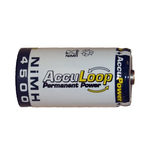 48-Pack C NiMH AccuPower AccuLoop Batteries