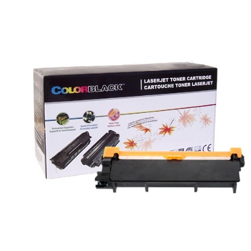 COLORBLACK  Color® Premium Compatible Brother Toner Cartridge Tn660 Tn630, 2600 Page Yield Based On Iso19752 Standard