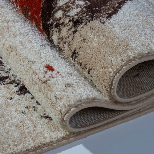 LA Dole Dixie Rectangle Area Rug - Orange