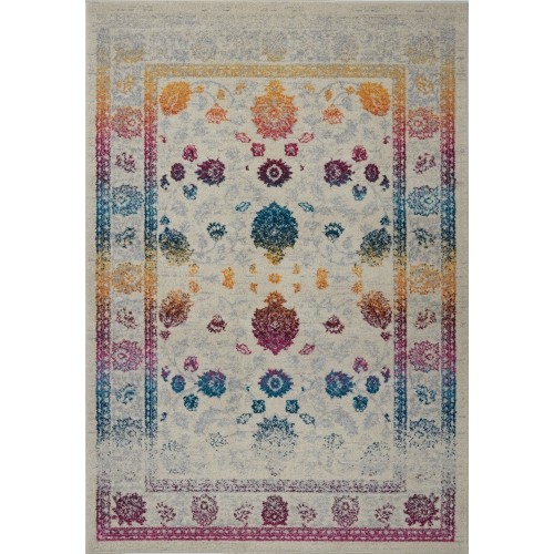 LA DOLE RUGS  La Dole Centrepoint Rectangle Area Rug - Cream