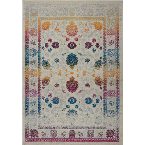 LA DOLE RUGS  La Dole Centrepoint Rectangle Area Rug - Cream