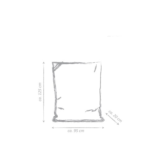 Big Bag Brava Contemporary Bean Bag Chair - Lime Green