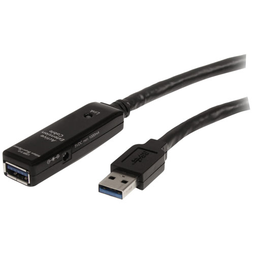 Image 1 of 1.. StarTech 10m USB 3.0 Active Extension Cable (USB3AAEXT10M)