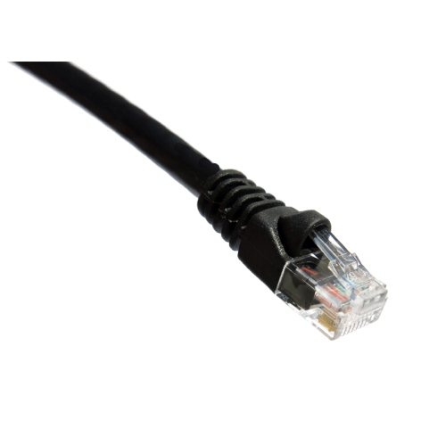 Image 1 of 1.. Axiom Memory 2ft Cat6 550mhz Molded Boot Patch Cable - Black -